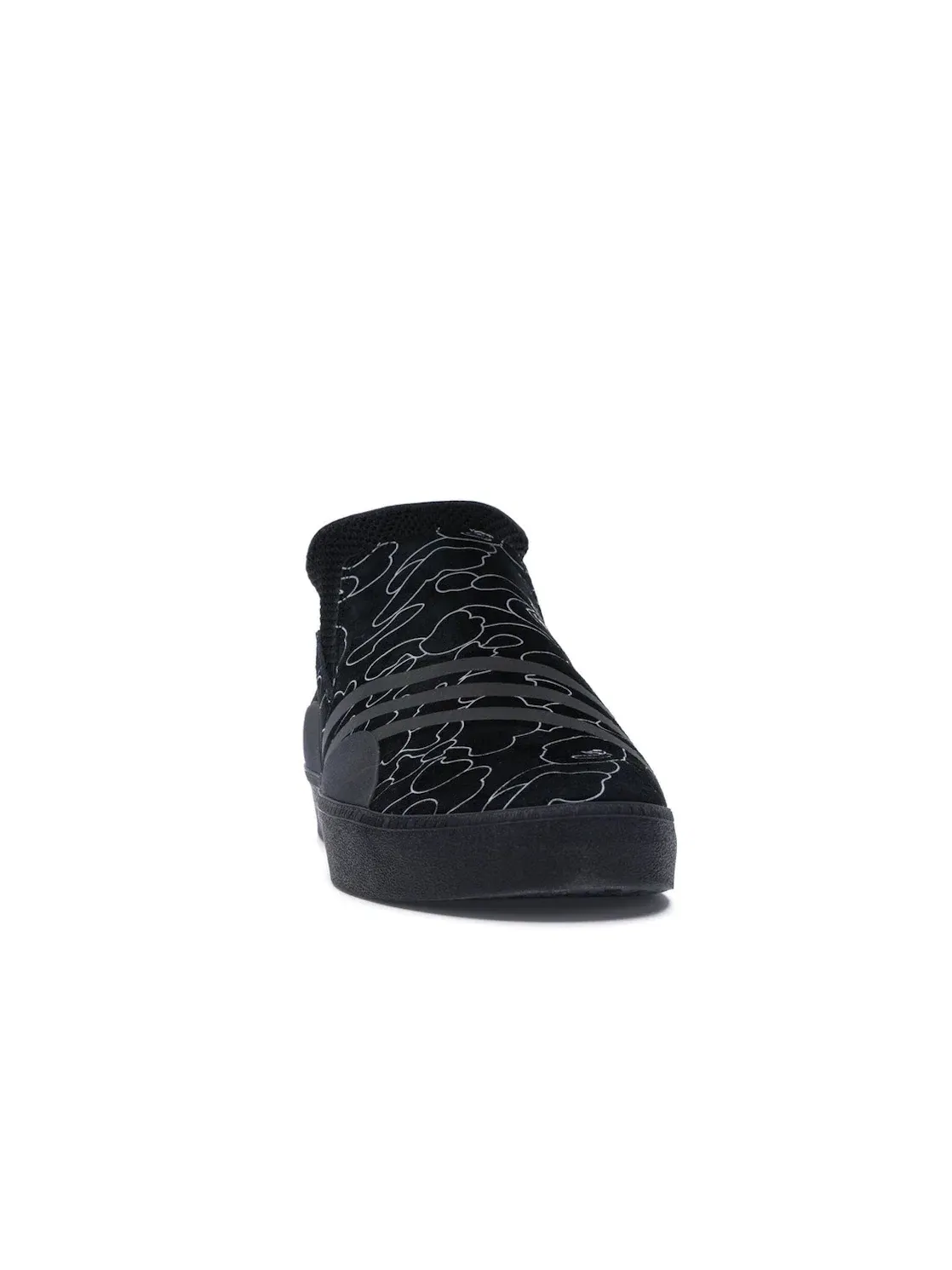 Мужские кроссовки с коллаборацией BAPE Adidas 3ST.002 Adidas — изображение 2 из 4, черный//белый