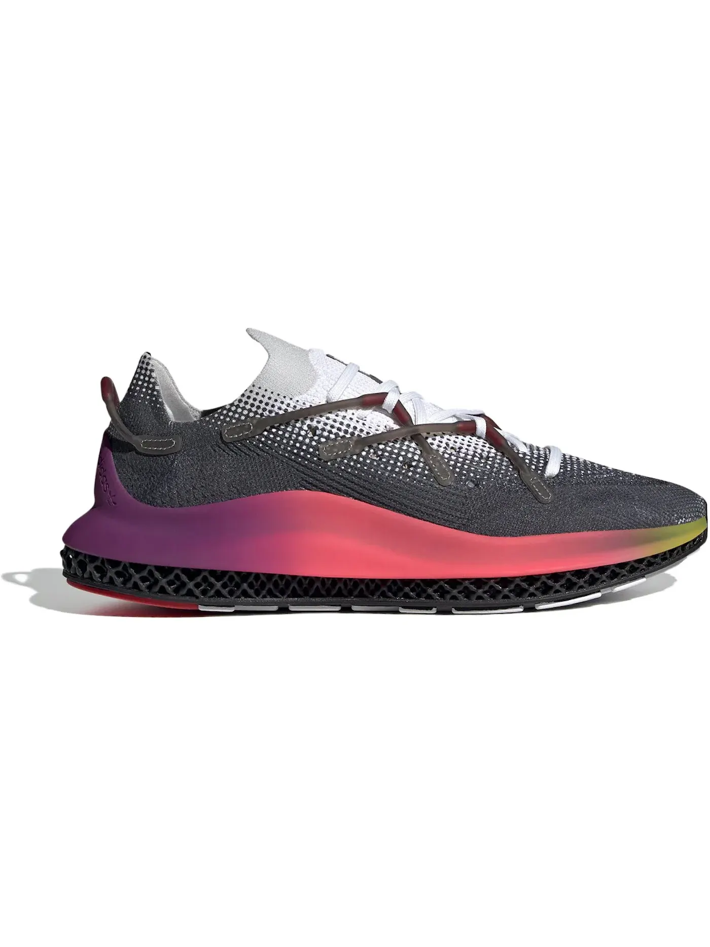 Мужские кроссовки Performance 4D Fusio Adidas — изображение 1 из 1, белый/фиолетовый/черный