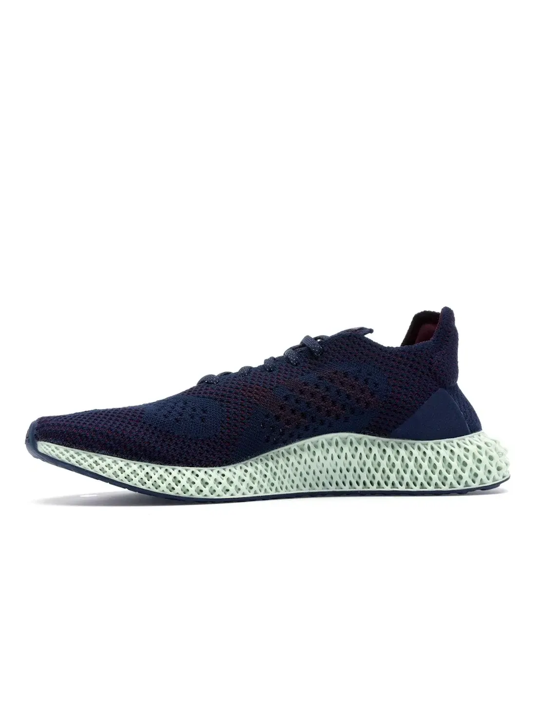Мужские кроссовки с инновационной подошвой Adidas 4D Adidas — изображение 3 из 4, индиго зеленый