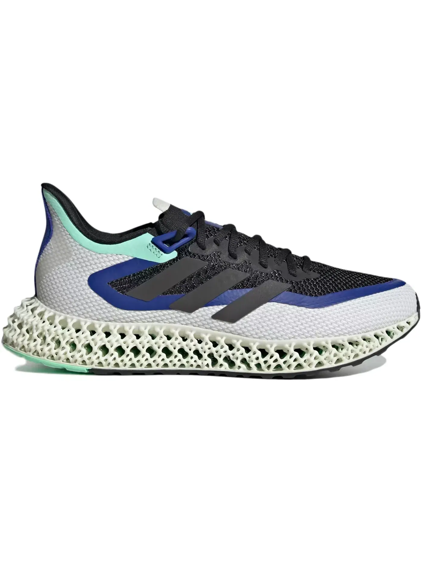 Мужские кроссовки для бега с 4D-печатью Adidas 4DFWD 2 — изображение 1 из 1, черный металлик синий