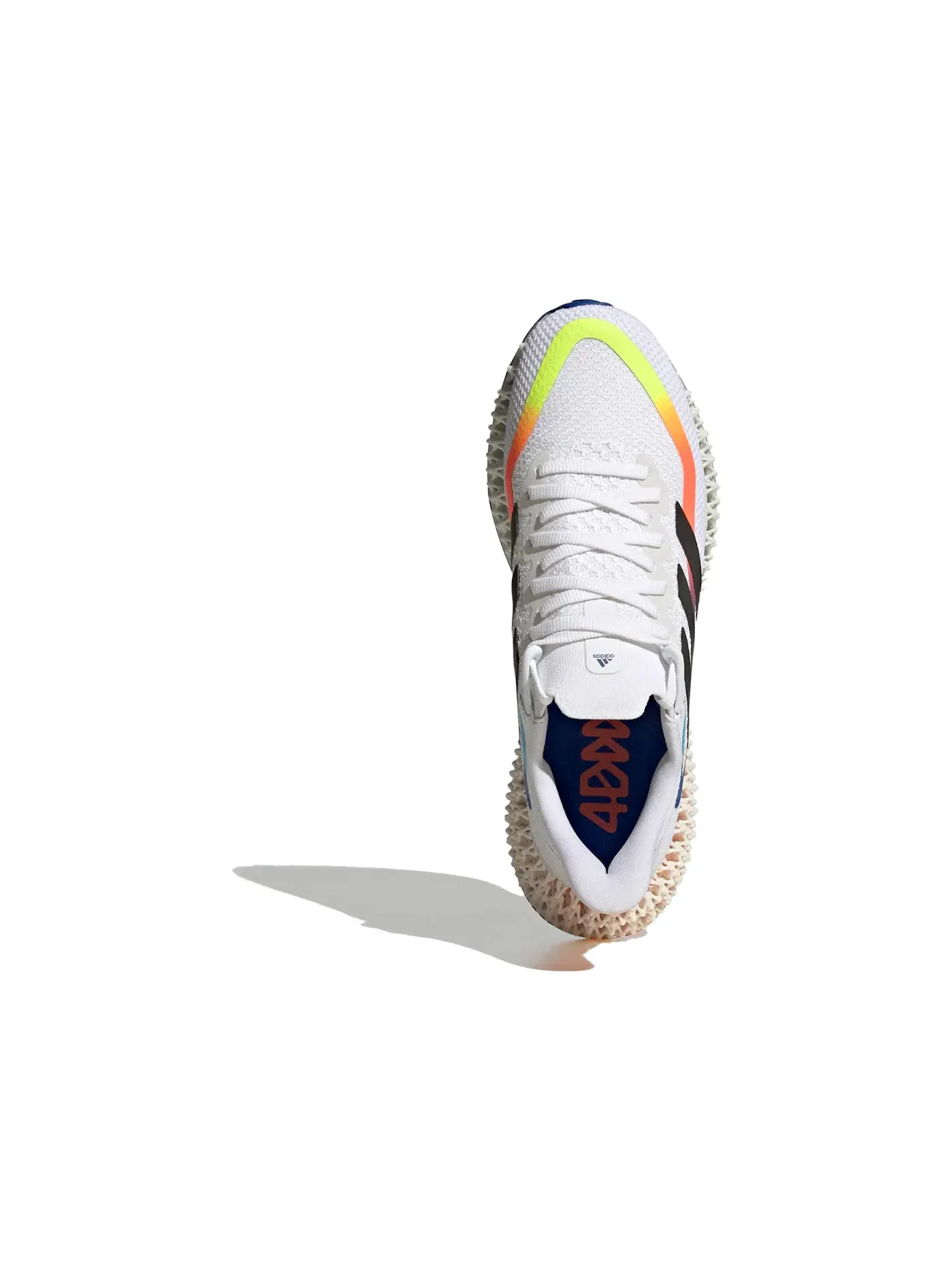 Мужские кроссовки для бега Adidas 4DFWD 2 — изображение 2 из 2, белый/черный/синий
