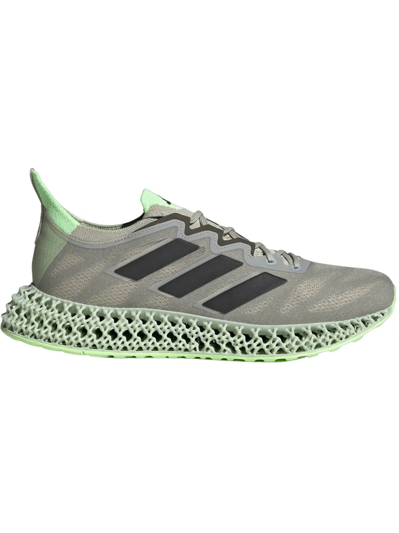 Мужские кроссовки для бега Adidas 4DFWD 3 — изображение 1 из 1, серый/черный/серебристый