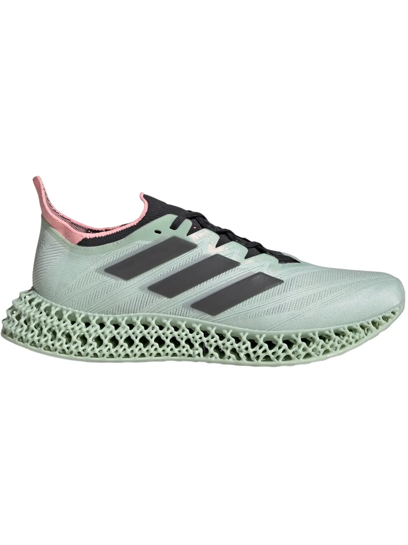 Мужские кроссовки для бега Adidas 4DFWD 4 — изображение 1 из 1, зеленый розовый