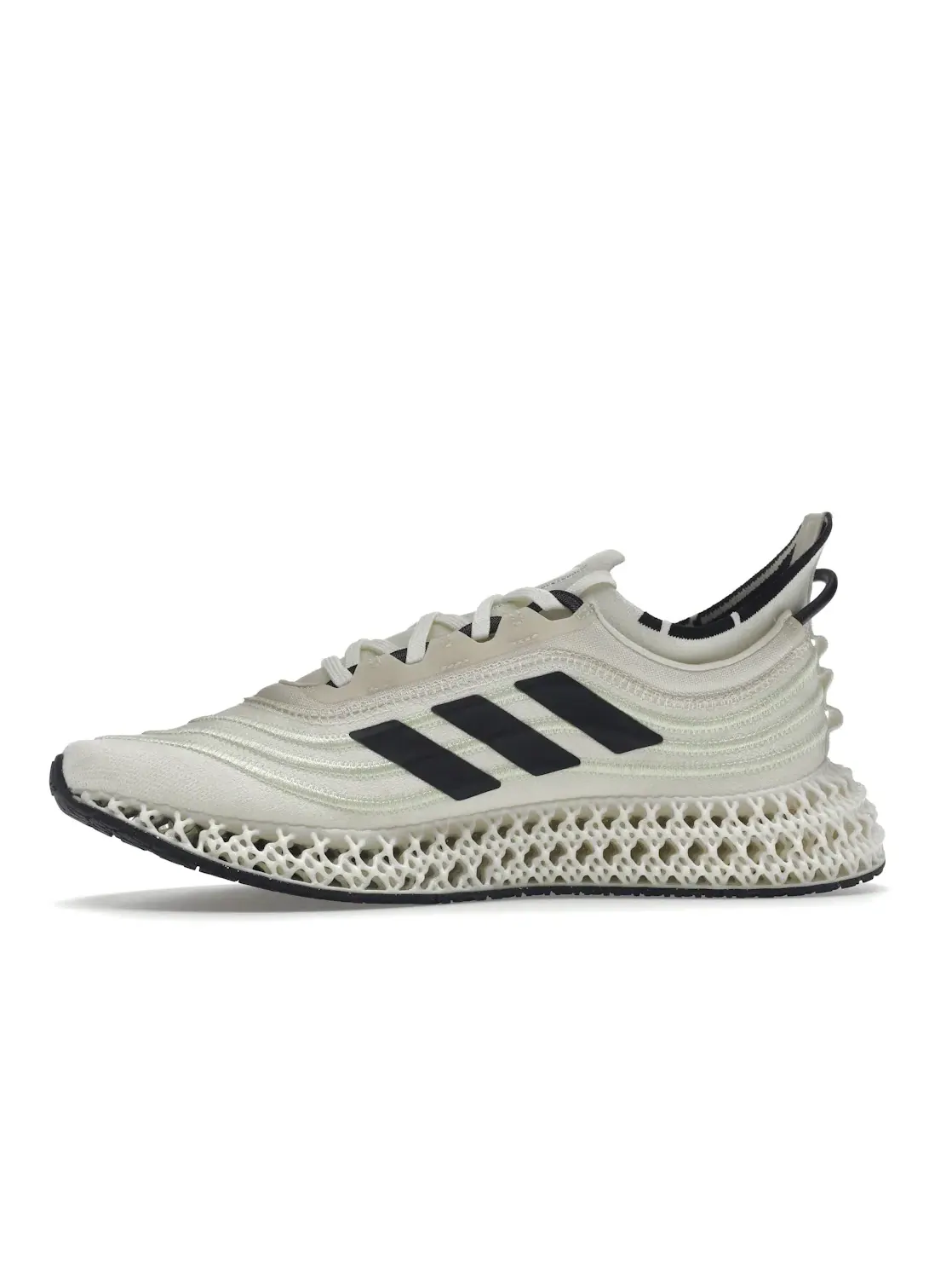 Мужские кроссовки для бега с технологией 4DFWD Parley Adidas — изображение 3 из 4, белый/черный