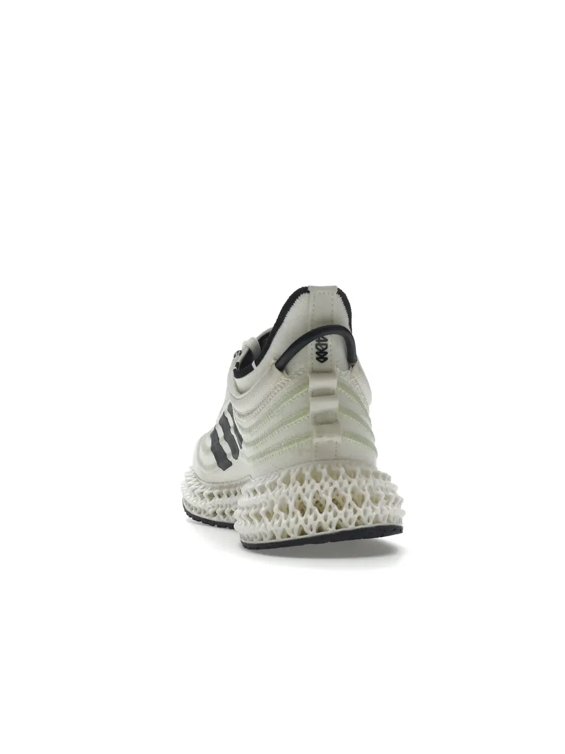 Мужские кроссовки для бега с технологией 4DFWD Parley Adidas — изображение 4 из 4, белый/черный