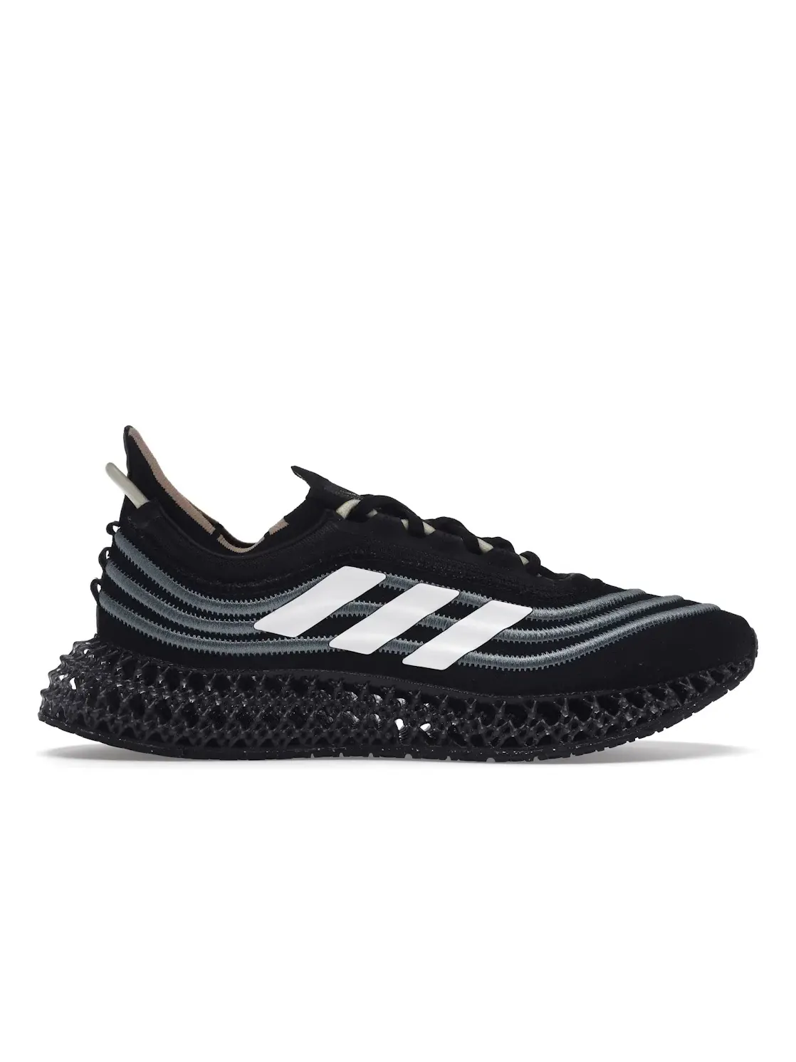 Унисекс кроссовки с экологичным верхом Adidas 4DFWD Parley — изображение 1 из 4, черный/белый