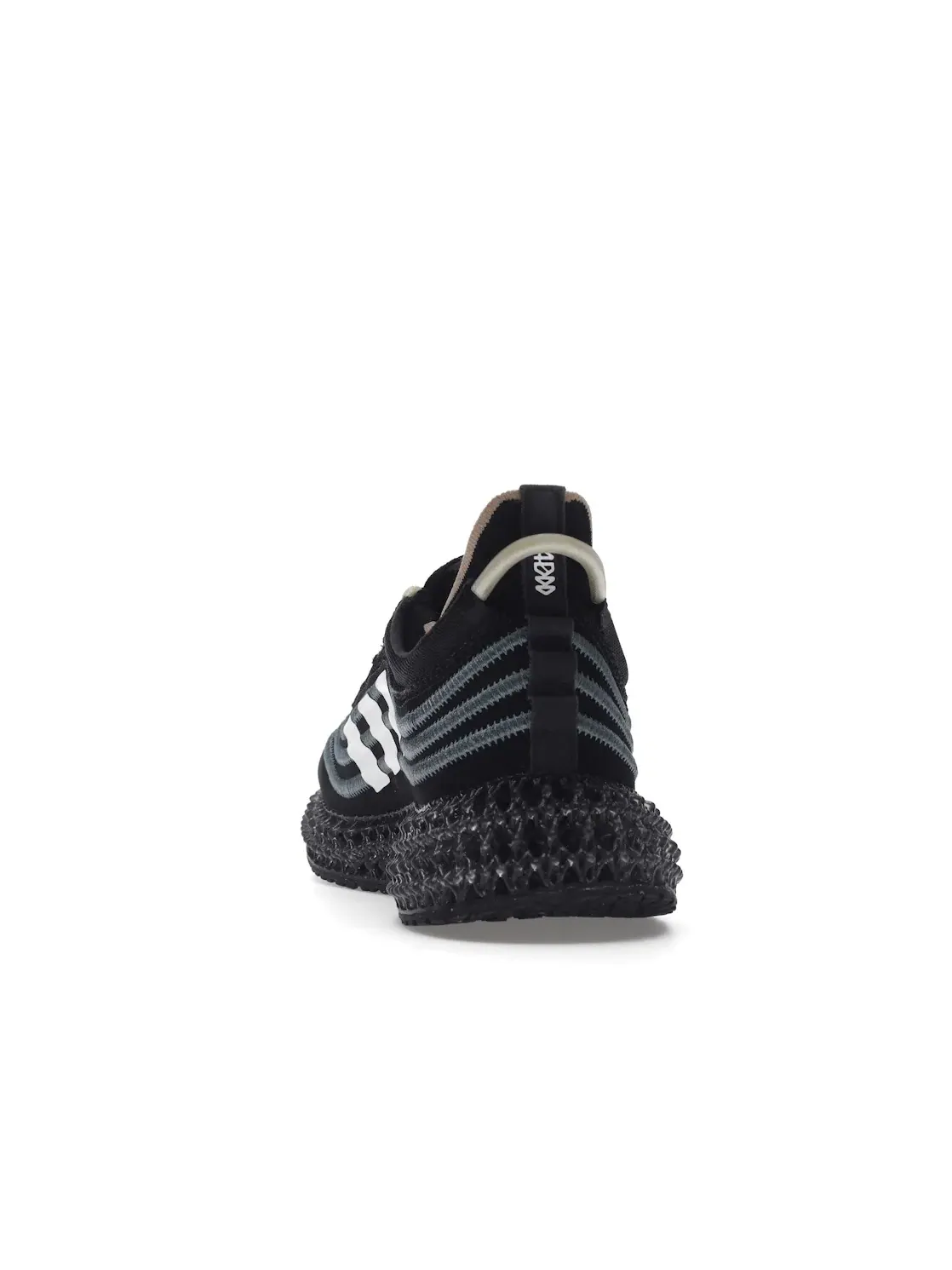 Унисекс кроссовки с экологичным верхом Adidas 4DFWD Parley — изображение 4 из 4, черный/белый