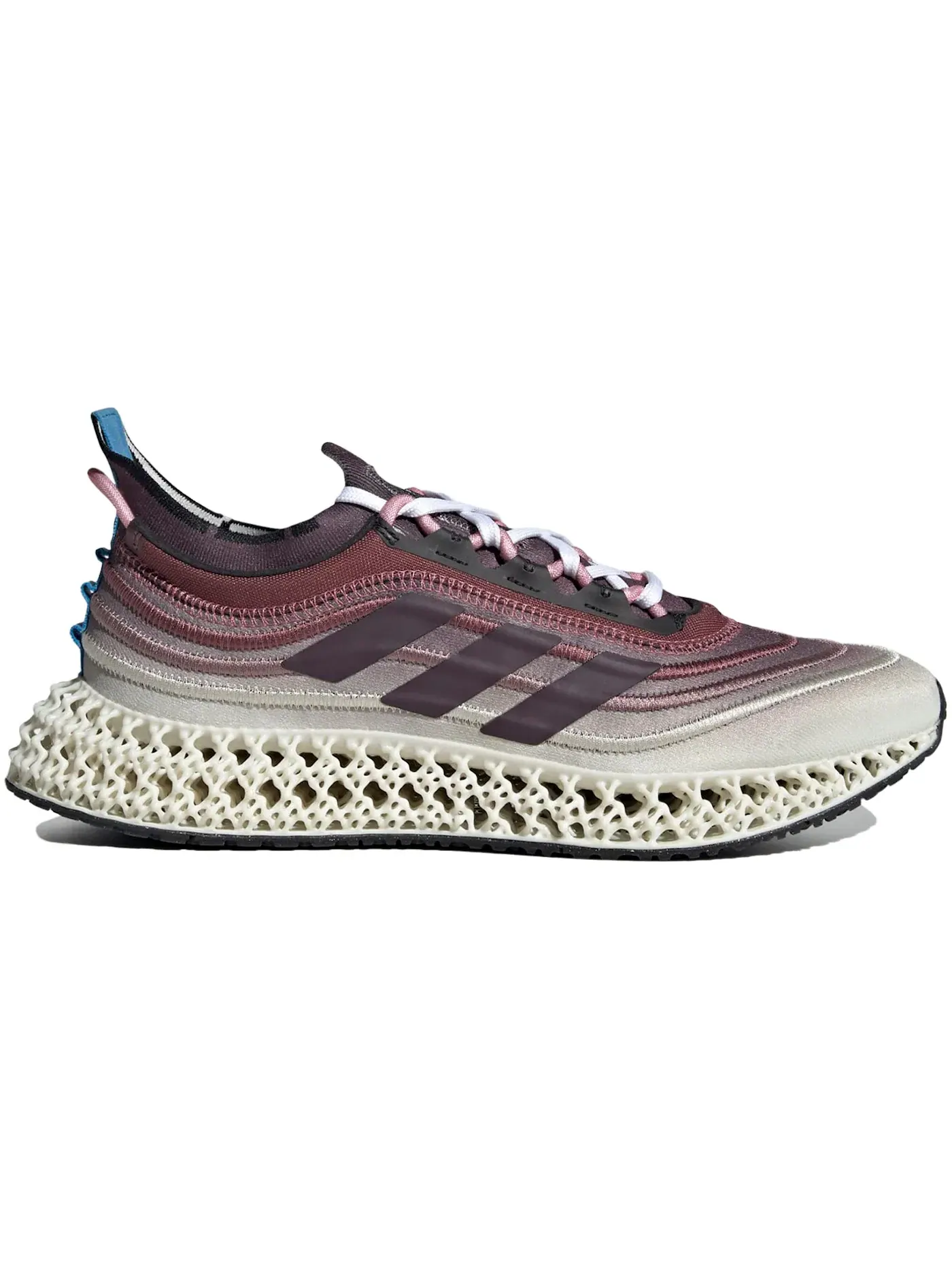 Мужские кроссовки для бега с технологией 4DFWD Adidas — изображение 1 из 1, бордовый//красный