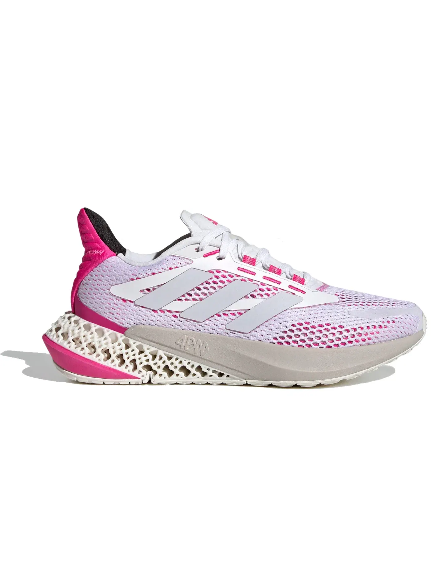 Женские кроссовки для бега Adidas 4DFWD Pulse — изображение 1 из 1, белый/розовый/серый