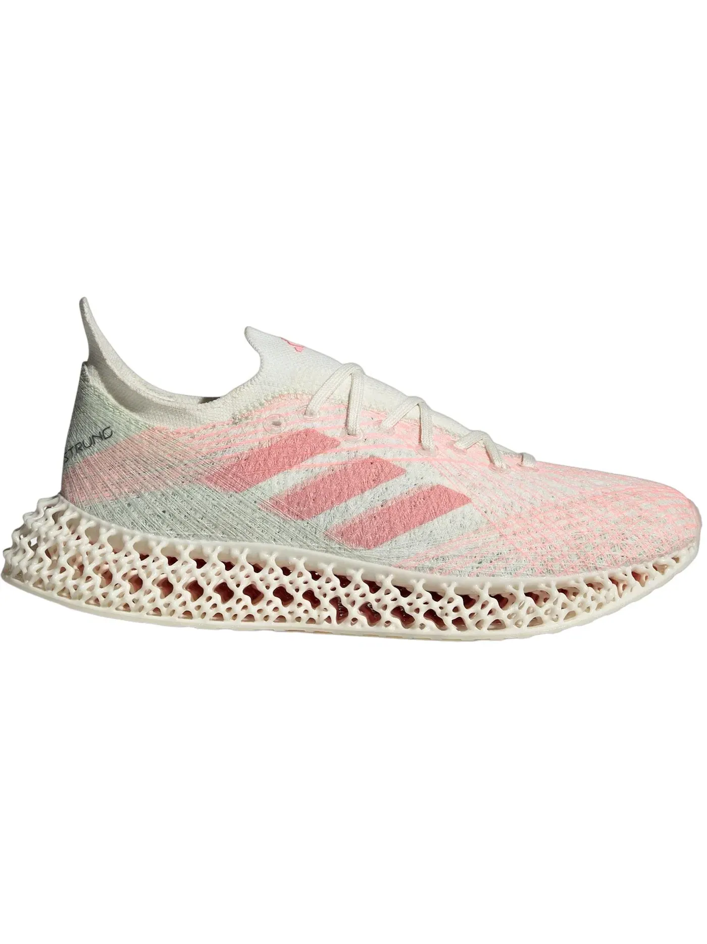 Женские кроссовки для бега Adidas 4DFWD Strung — изображение 1 из 1, белый розовый зеленый