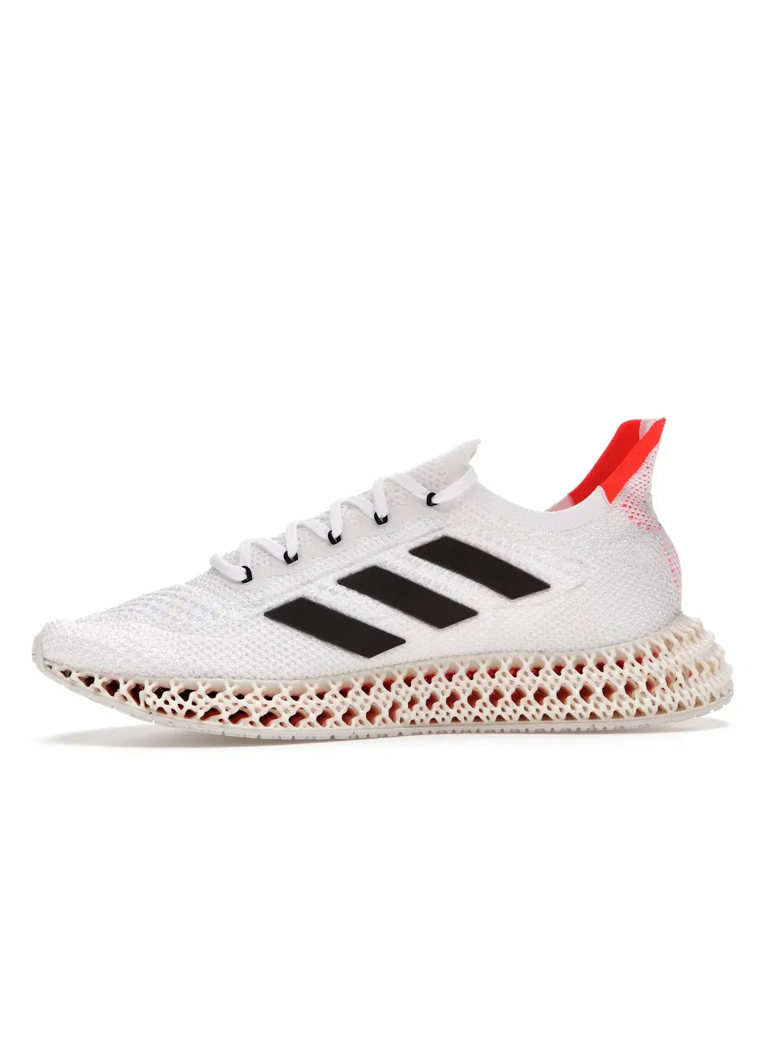 Мужские кроссовки с технологией 4DFWD Adidas — изображение 3 из 4, белый/черный/красный