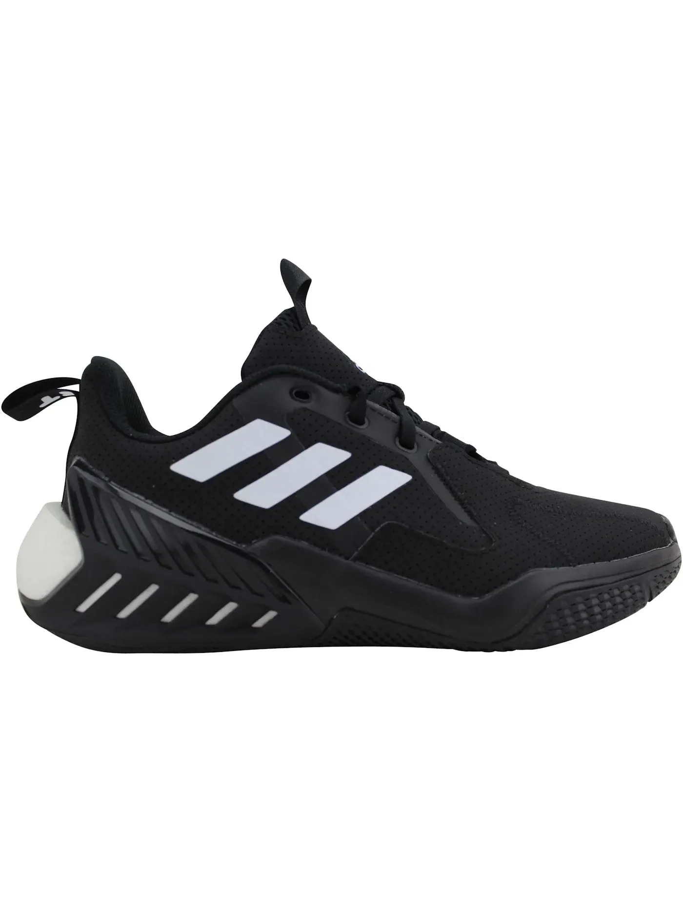 Детские кроссовки с принтом Adidas 4uture One J — изображение 1 из 1, черный/белый/белый