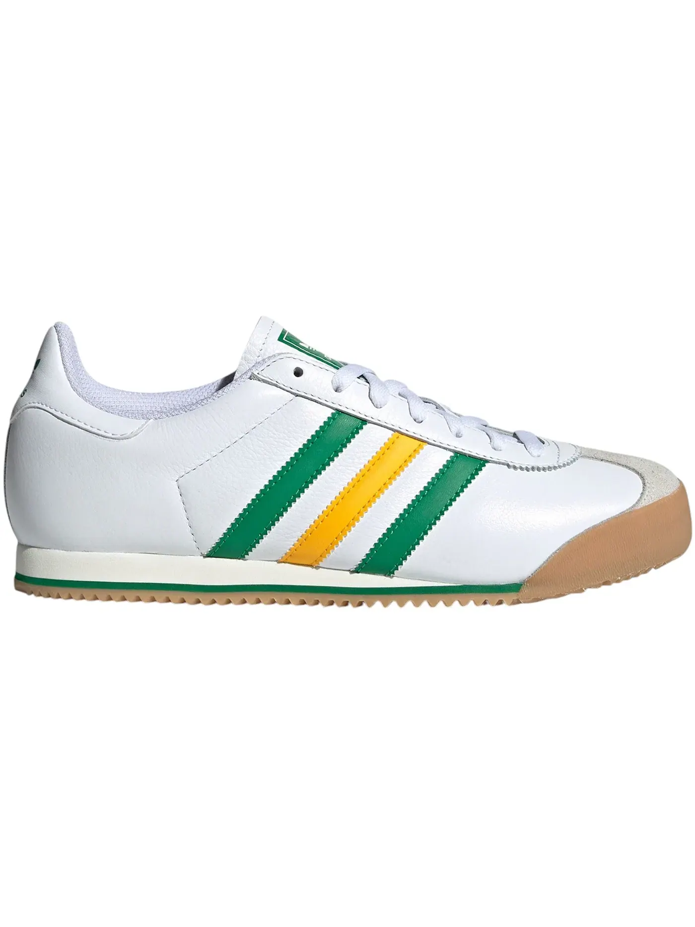 Мужские кроссовки Lifestyle с контрастными вставками Adidas 74 — изображение 1 из 1, белый/желтый/зеленый