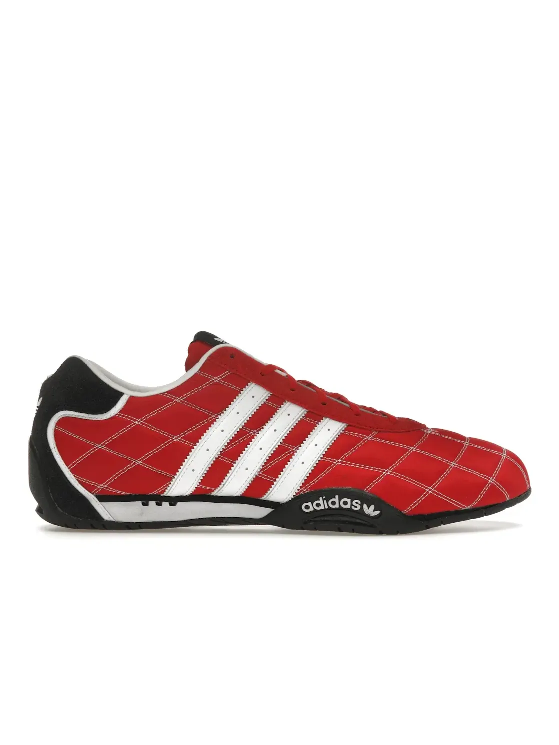 Мужские кроссовки Lifestyle с контрастными деталями Adidas Adi Racer Lo — изображение 1 из 4, белый/черный