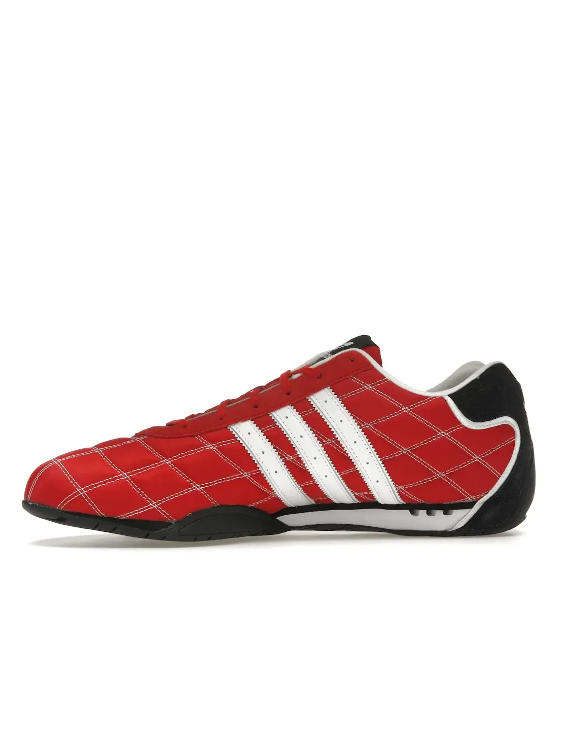Мужские кроссовки Lifestyle с контрастными деталями Adidas Adi Racer Lo — изображение 3 из 4, белый/черный