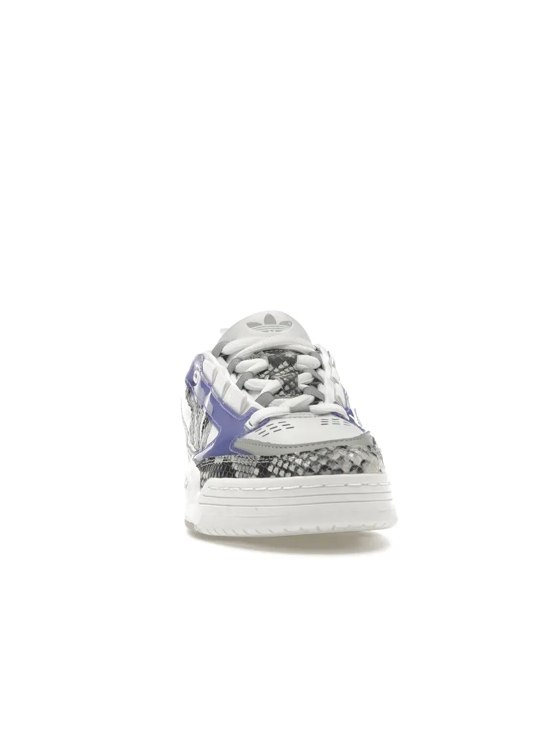 Мужские кроссовки Lifestyle с змеиным принтом Adidas ADI2000 — изображение 2 из 4, белый фиолетовый