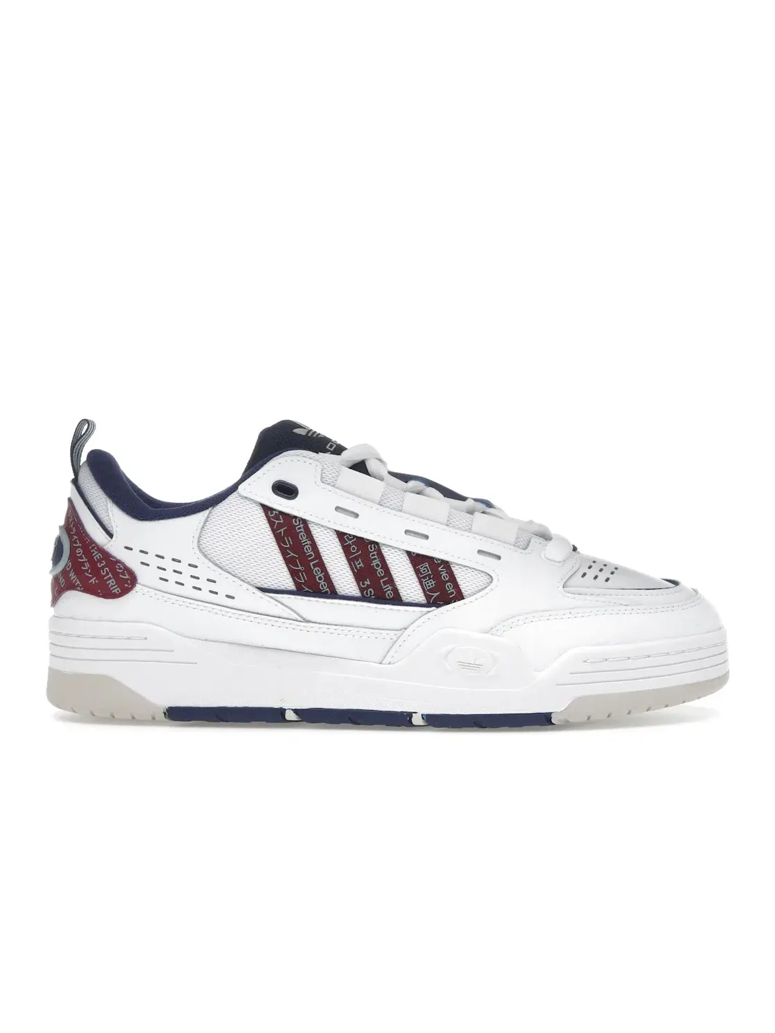 Мужские кроссовки Lifestyle ADI2000 Adidas — изображение 1 из 4, белый/бордовый