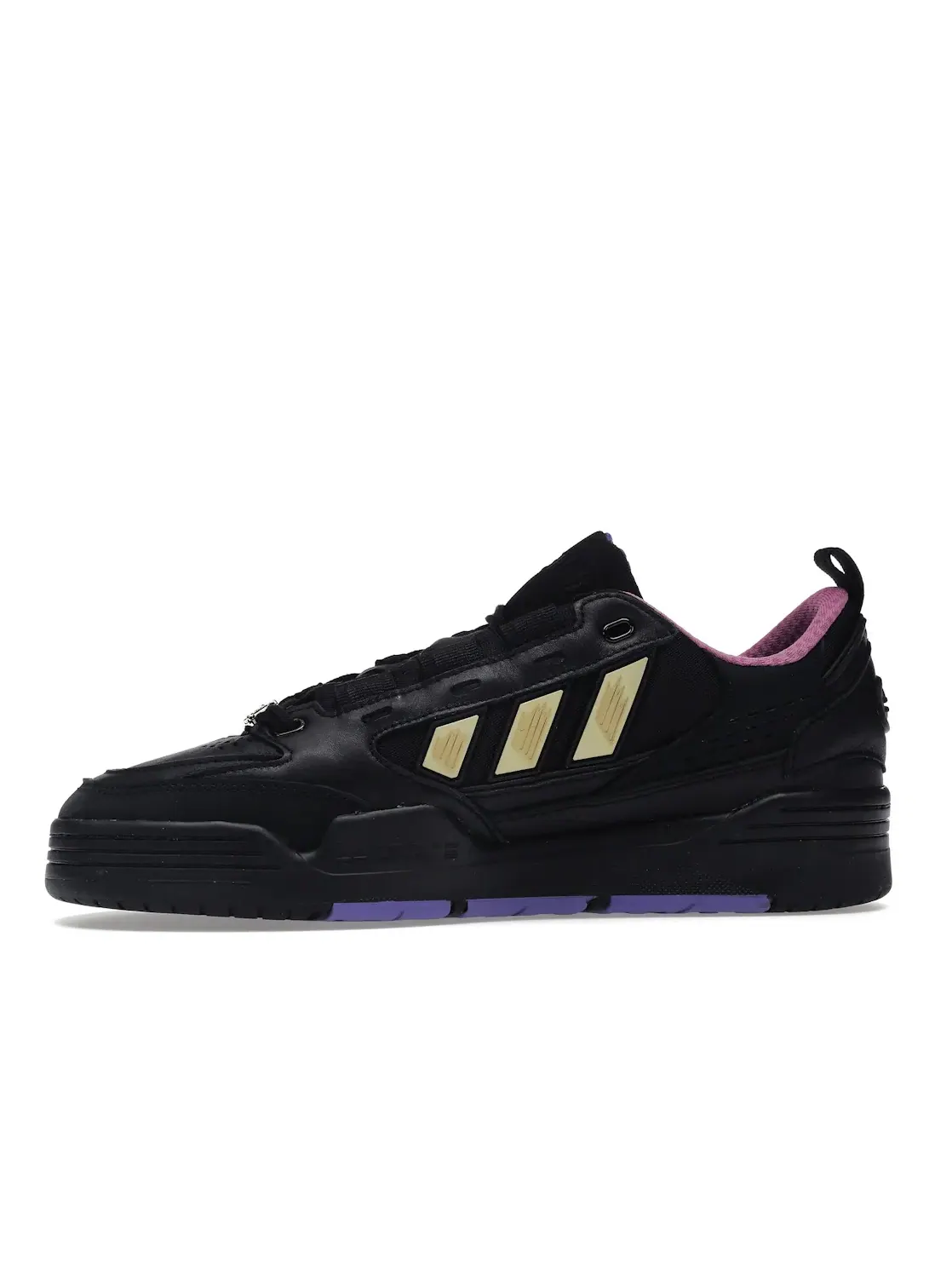 Мужские кроссовки с принтом ADI2000 Yu-Gi-Oh! Yugi's World Adidas — изображение 3 из 4, черный/черный/фиолетовый