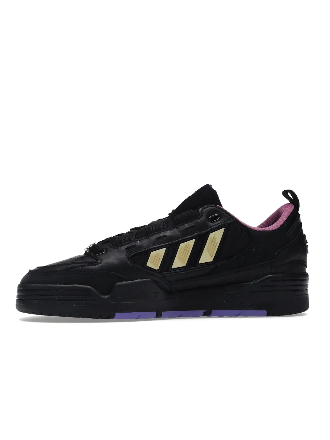 Мужские кроссовки Lifestyle с вдохновением Yu-Gi-Oh! Adidas ADI2000 — изображение 3 из 4, черный/черный/фиолетовый