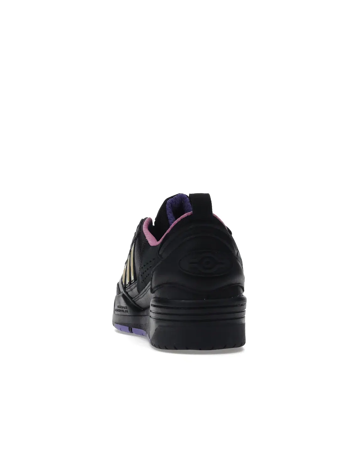 Мужские кроссовки Lifestyle с вдохновением Yu-Gi-Oh! Adidas ADI2000 — изображение 4 из 4, черный/черный/фиолетовый