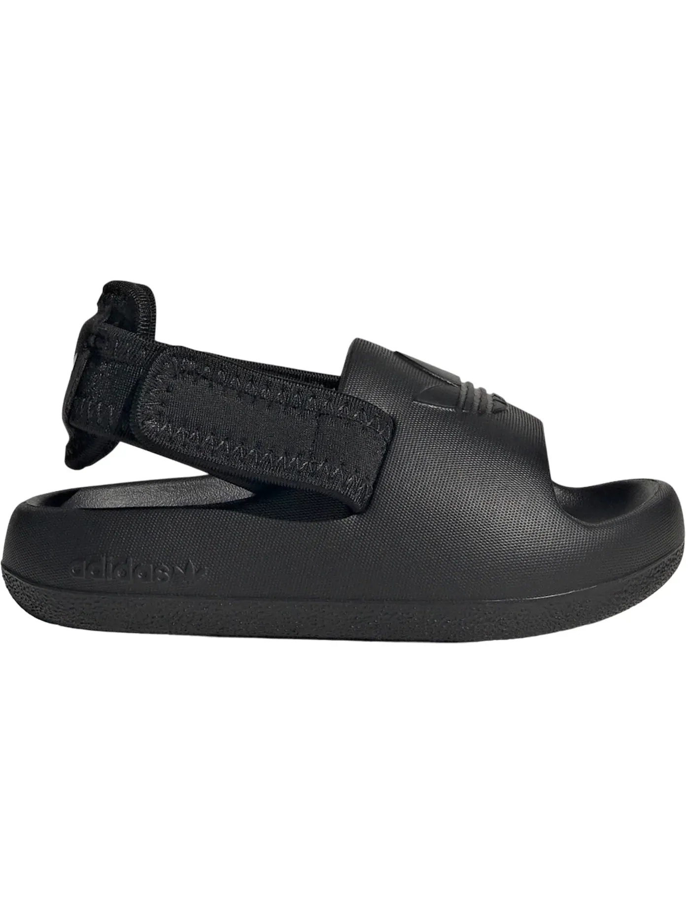 Детские шлепанцы с амортизацией Adidas adiFOM Adilette Slides — изображение 1 из 1, черный