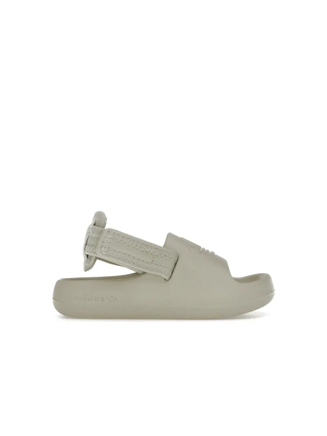 Детские шлепанцы с закрытым носком Adidas adiFOM Adilette Slides — изображение 1 из 4, серый