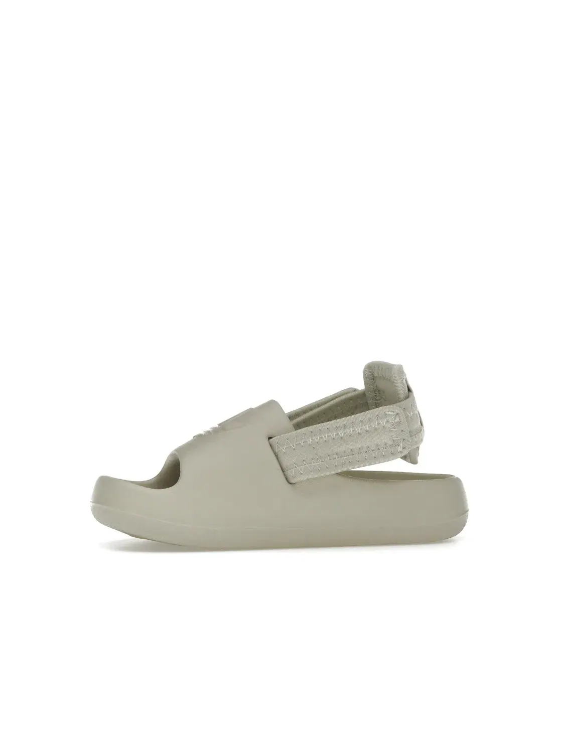Детские шлепанцы с закрытым носком Adidas adiFOM Adilette Slides — изображение 3 из 4, серый