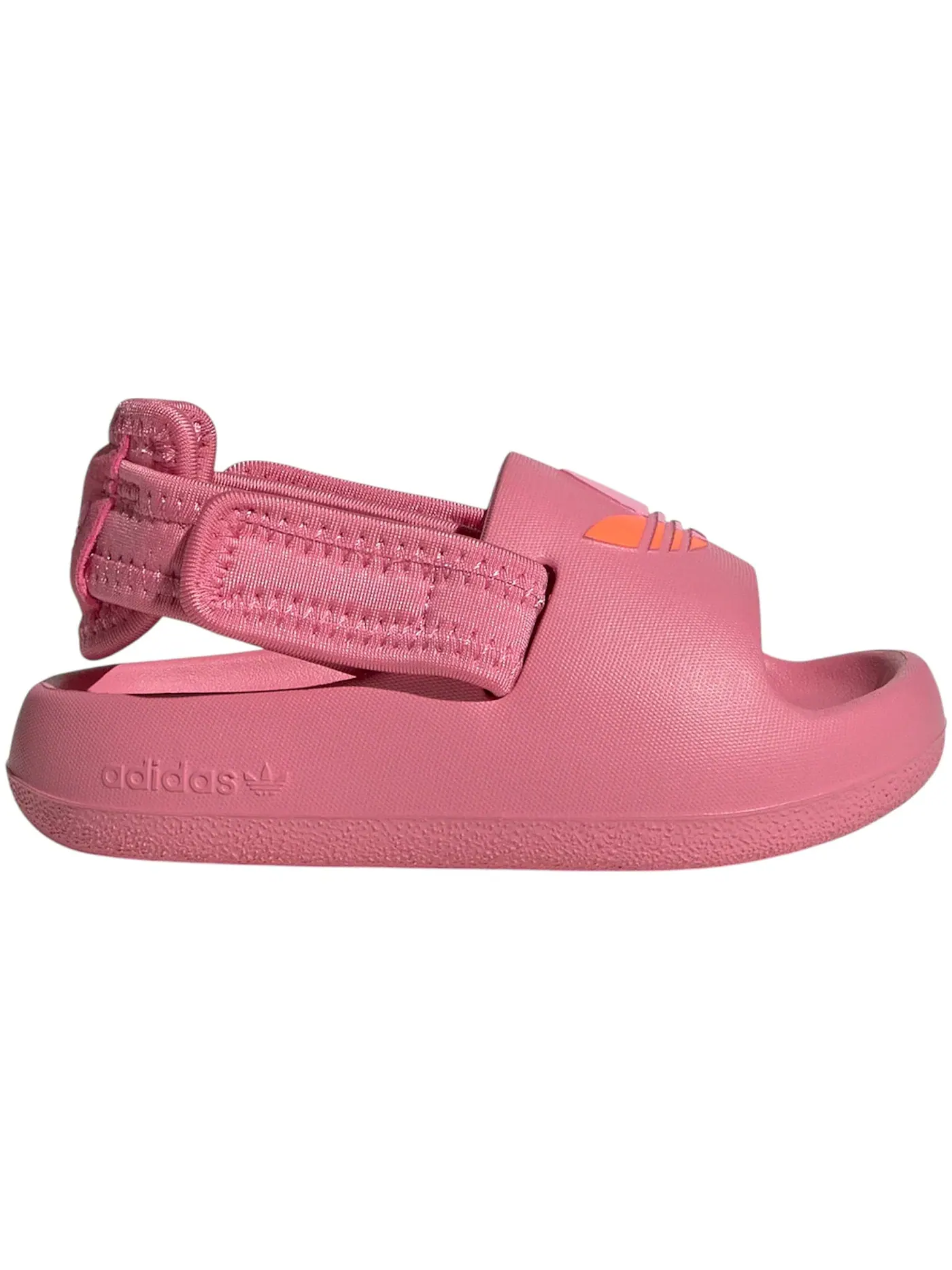 Детские шлепанцы с закрытым носом Adidas adiFOM Adilette Slides — изображение 1 из 1, розовый//розовый