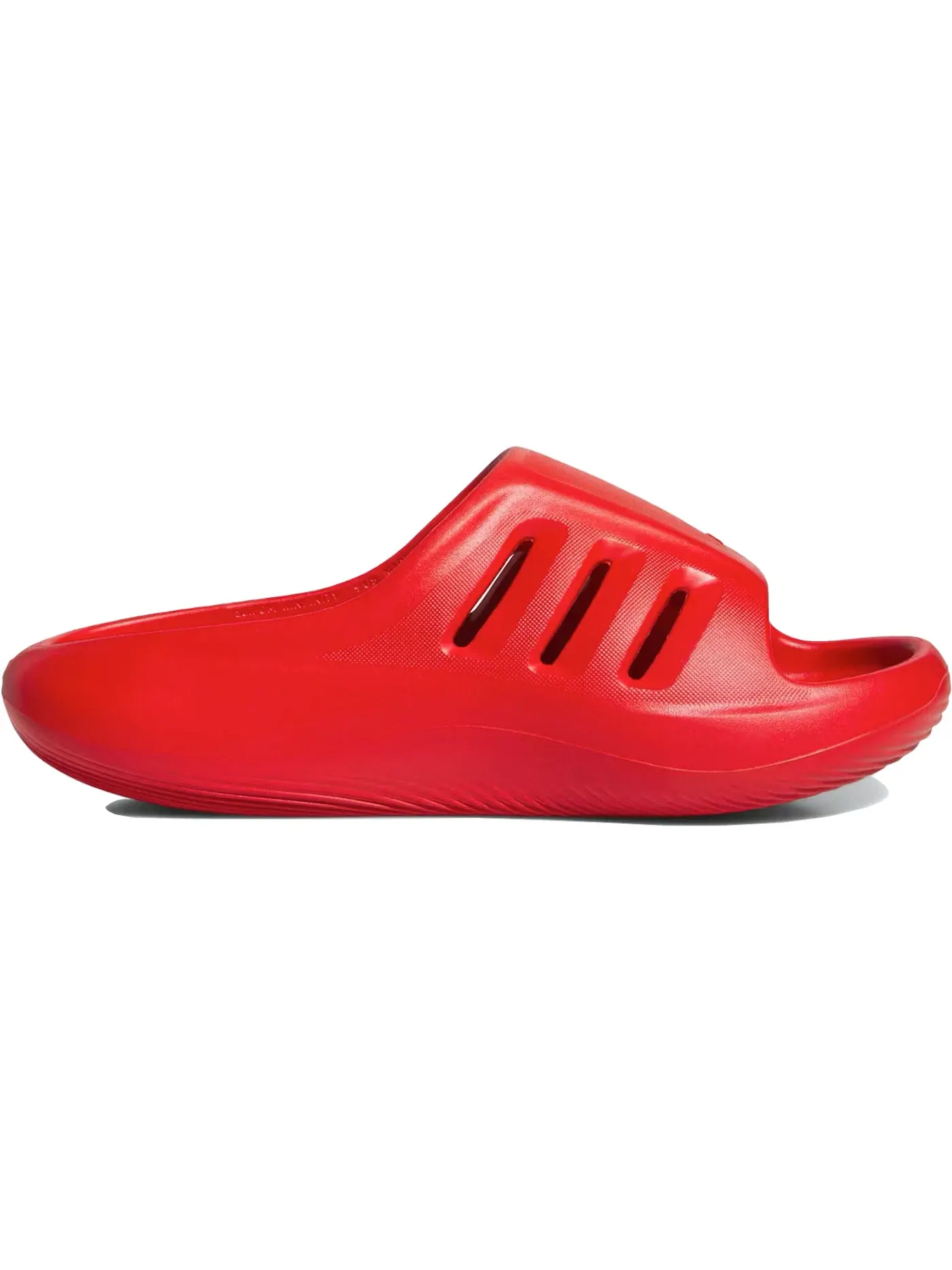 Мужские сандалии-слайды без задника с ремешком Adidas adiFOM IIInfinity Slide — изображение 1 из 1, красный/красный/красный
