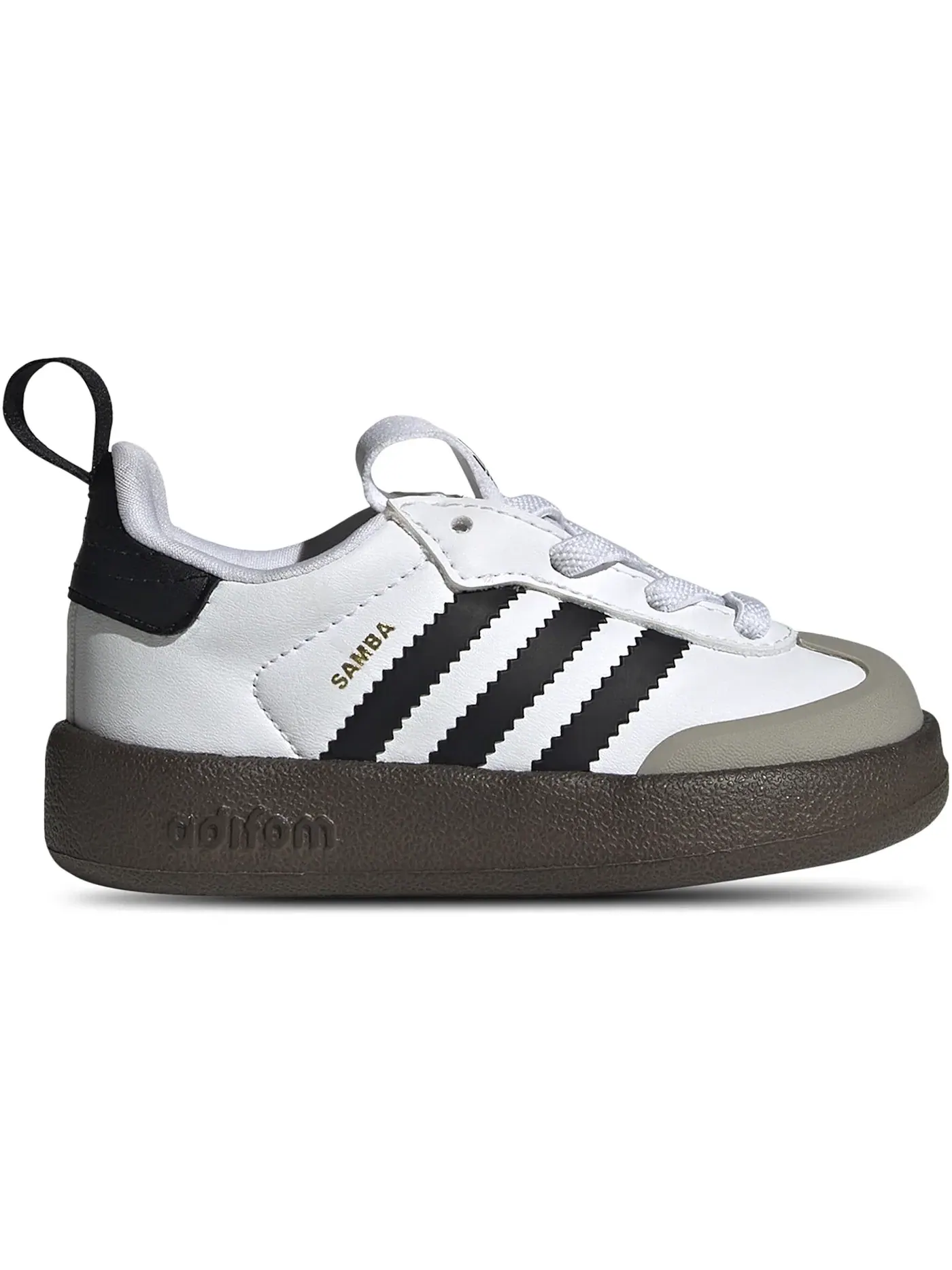 Детские кроссовки Lifestyle с амортизацией adiFOM Samba 360 Adidas — изображение 1 из 1, белый черный прозрачный