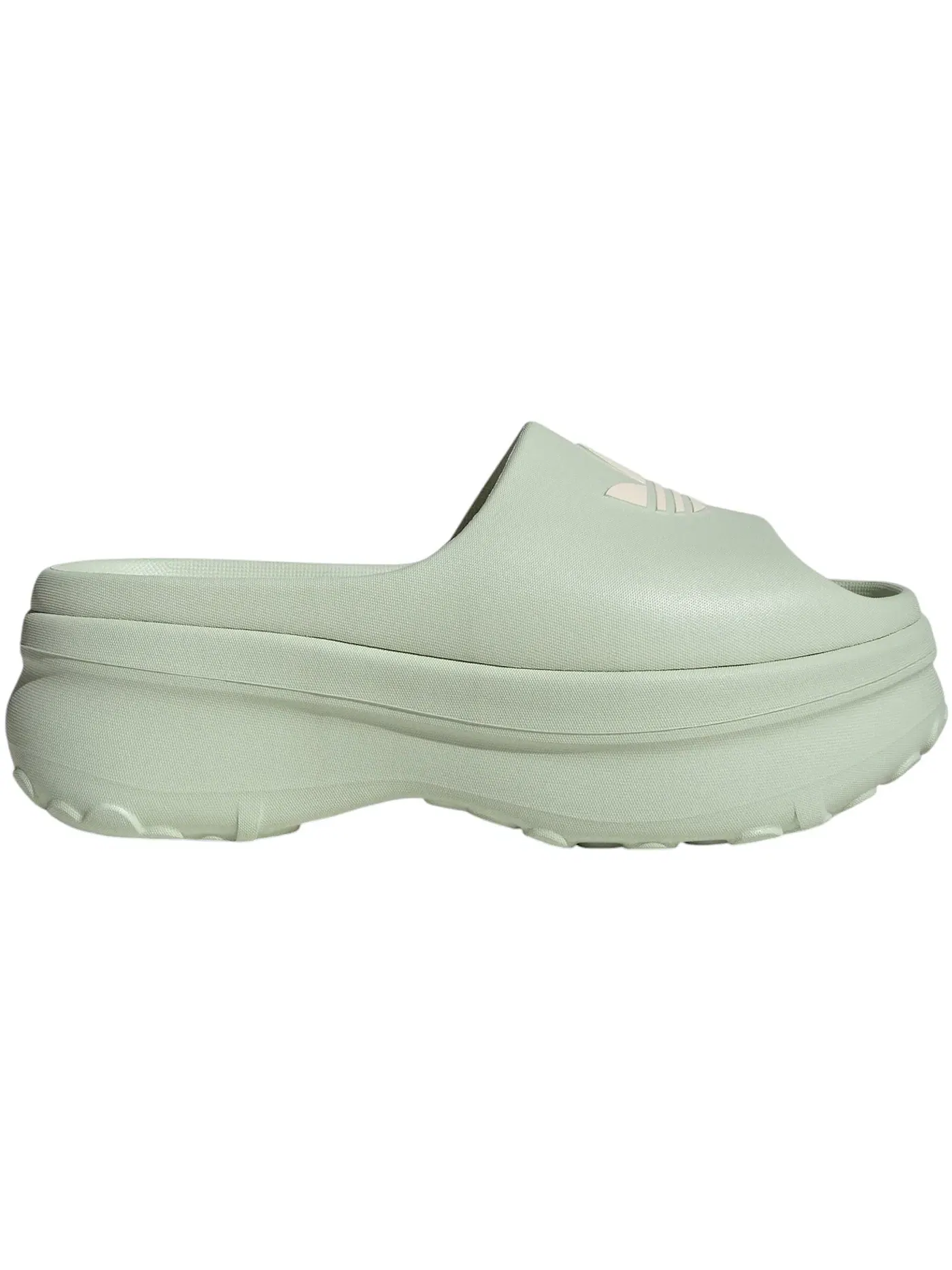 Женские шлепанцы Adidas adiFOM Stan Slides — изображение 1 из 1, зеленый/белый