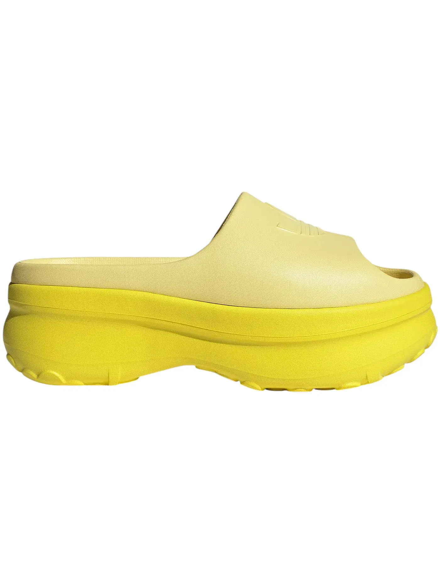Женские шлепанцы с рельефным верхом Adidas adiFOM Stan Slides — изображение 1 из 1, желтый//желтый