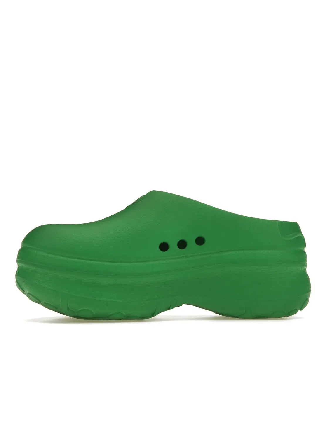 Женские мюли из эко-пены Adidas adiFOM Stan Smith Mule — изображение 3 из 4, зеленый/зеленый/черный