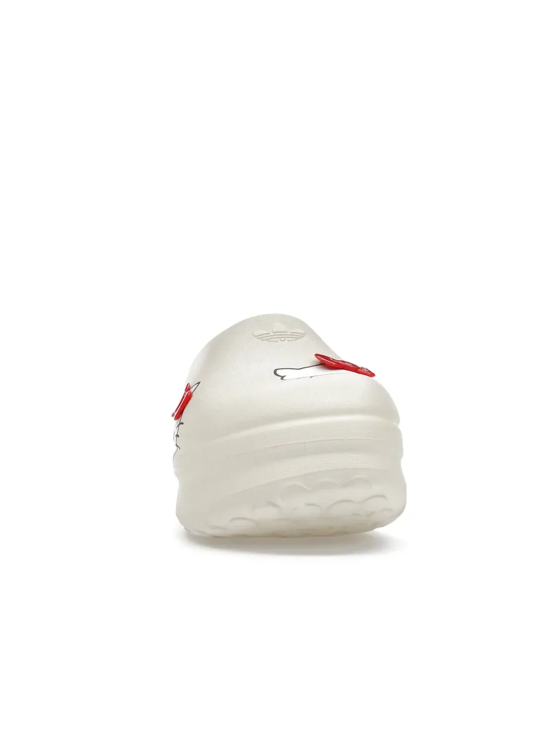 Женские сабо Adidas adiFOM Stan Smith Mules — изображение 2 из 4, белый/красный/белый