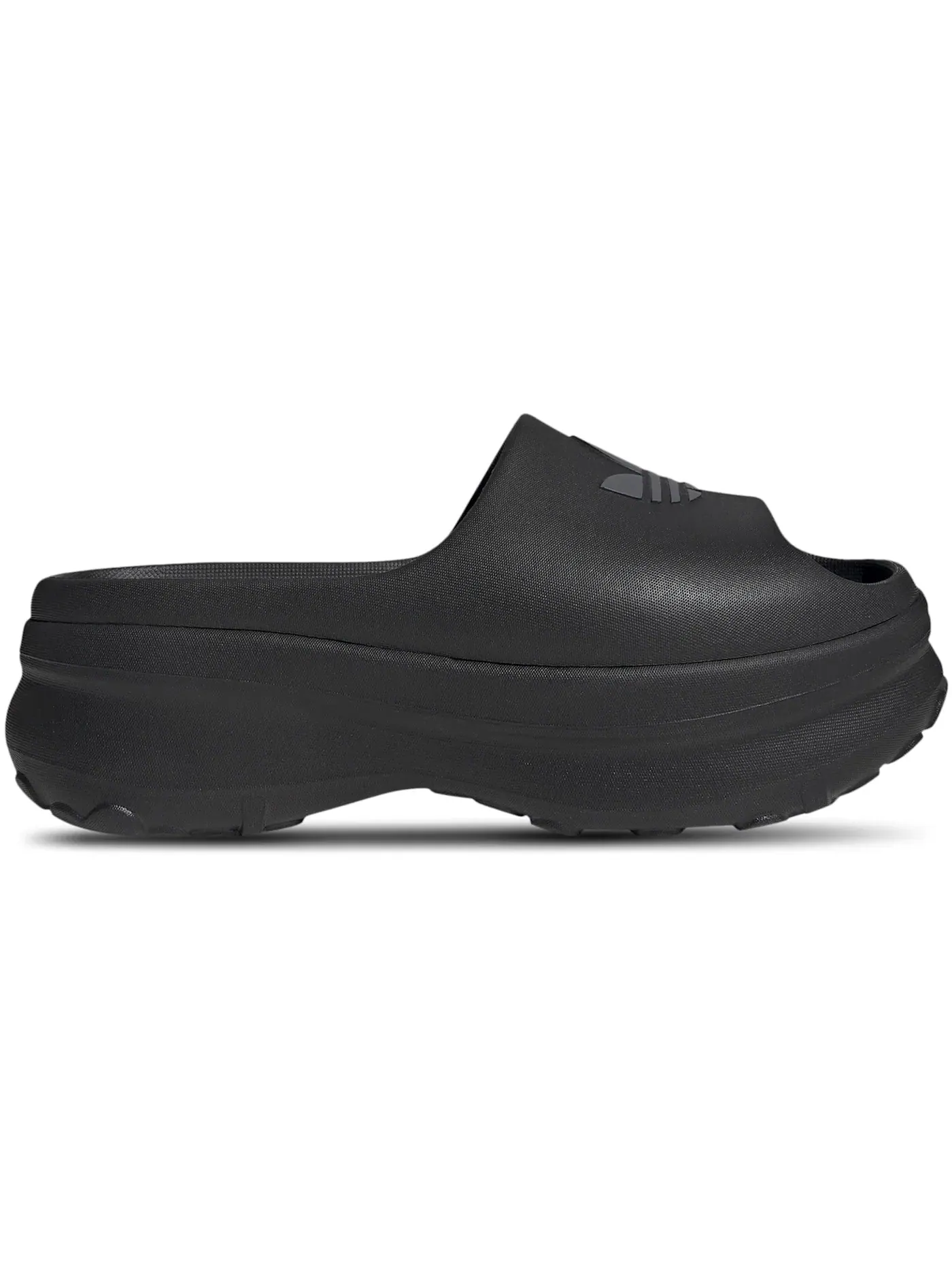 Женские шлепанцы с закрытым носком Adidas adiFOM Stan Smith Slides — изображение 1 из 1, черный/серый/черный