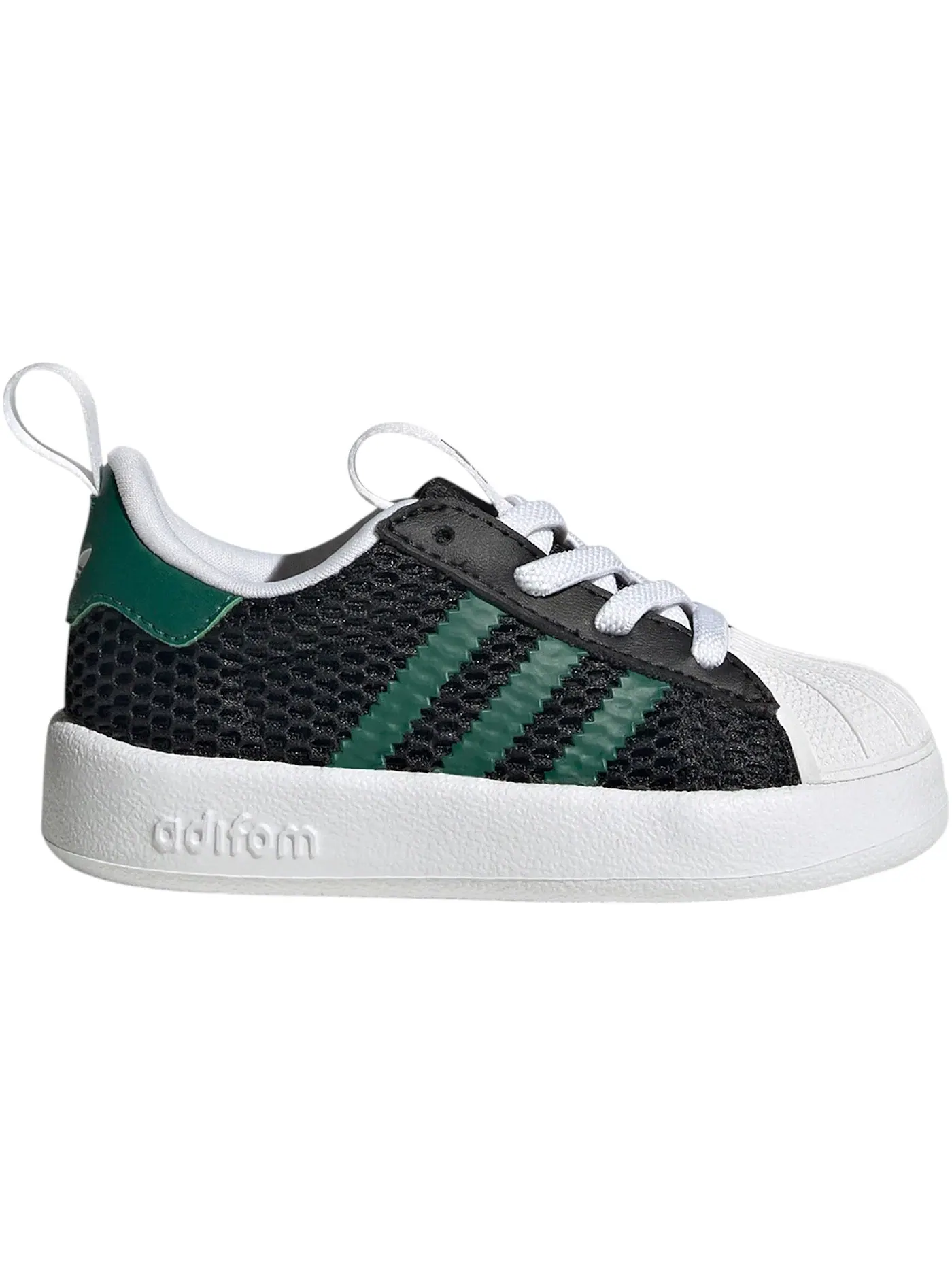 Детские кроссовки Lifestyle Adidas adiFOM Superstar 360 — изображение 1 из 1, черный/белый/зеленый