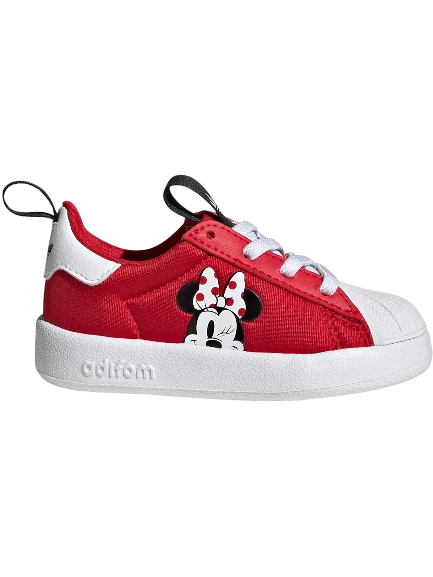 Детские кроссовки Lifestyle с принтом Adidas adiFOM Superstar 360 Disney Mickey Mouse — изображение 1 из 1, белый черный