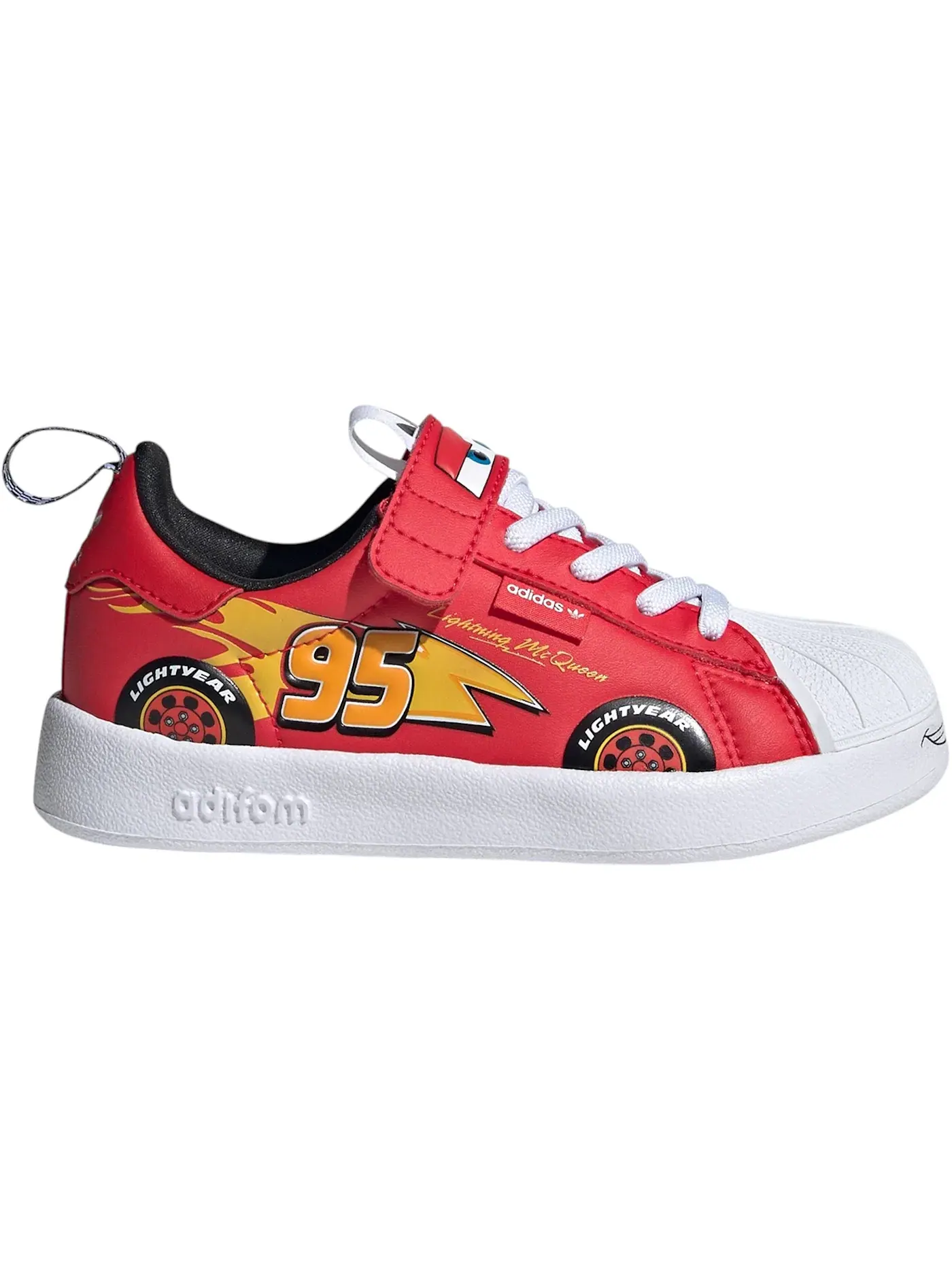 Детские кроссовки Lifestyle на шнуровке Adidas adiFOM Superstar 360 — изображение 1 из 1, белый
