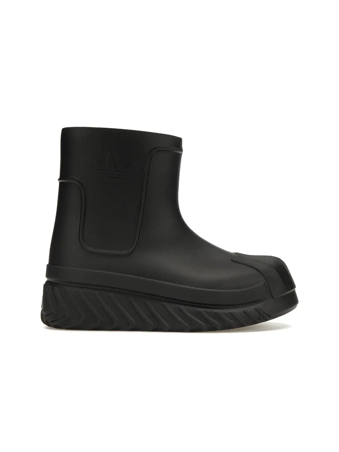 Женские кроссовки Lifestyle с длинным рукавом Adidas adiFOM Superstar Boot — изображение 1 из 4, черный/черный/серый