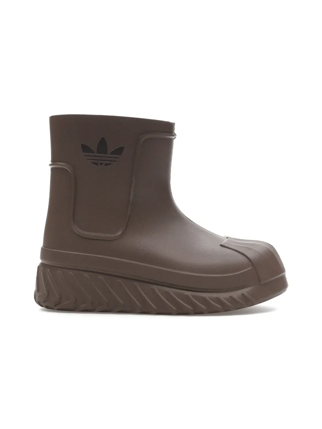 Женские ботинки на молнии с моделью adiFOM Superstar Boot от Adidas — изображение 1 из 4, темный коричневый