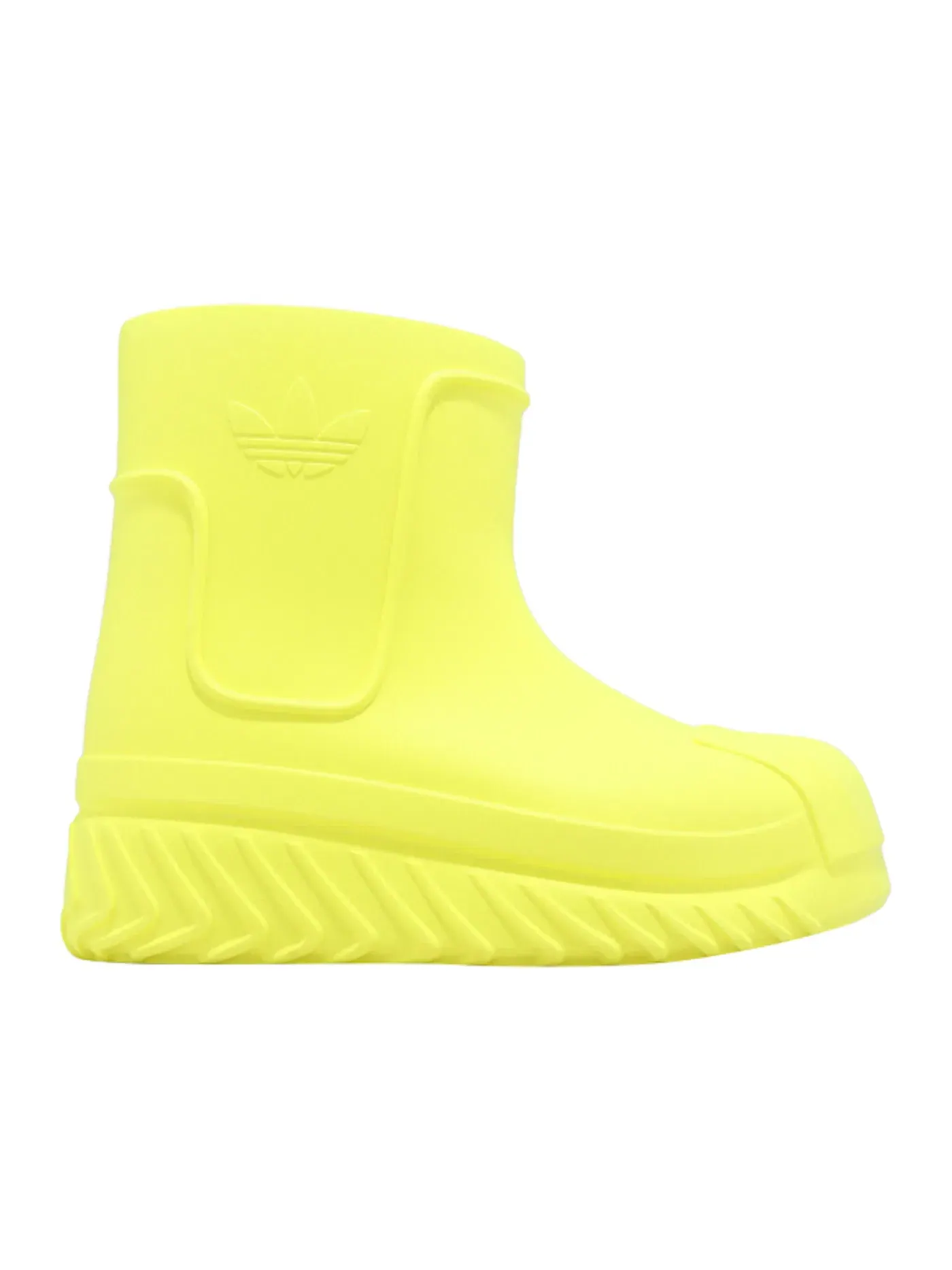 Женские кроссовки на шнуровке с полноценной подошвой Adidas adiFOM Superstar Boot — изображение 1 из 1, желтый/желтый/черный