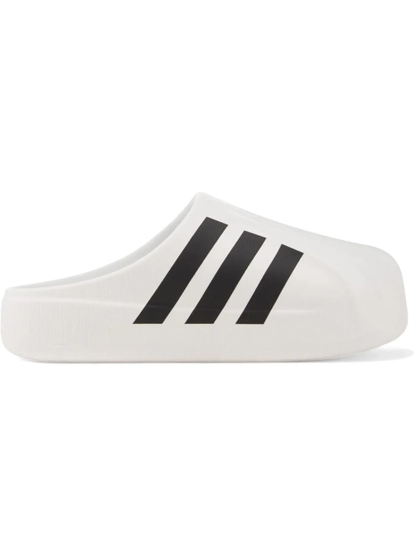 Мужские шлепанцы Adidas adiFOM Superstar Mule — изображение 1 из 1, белый/черный/белый