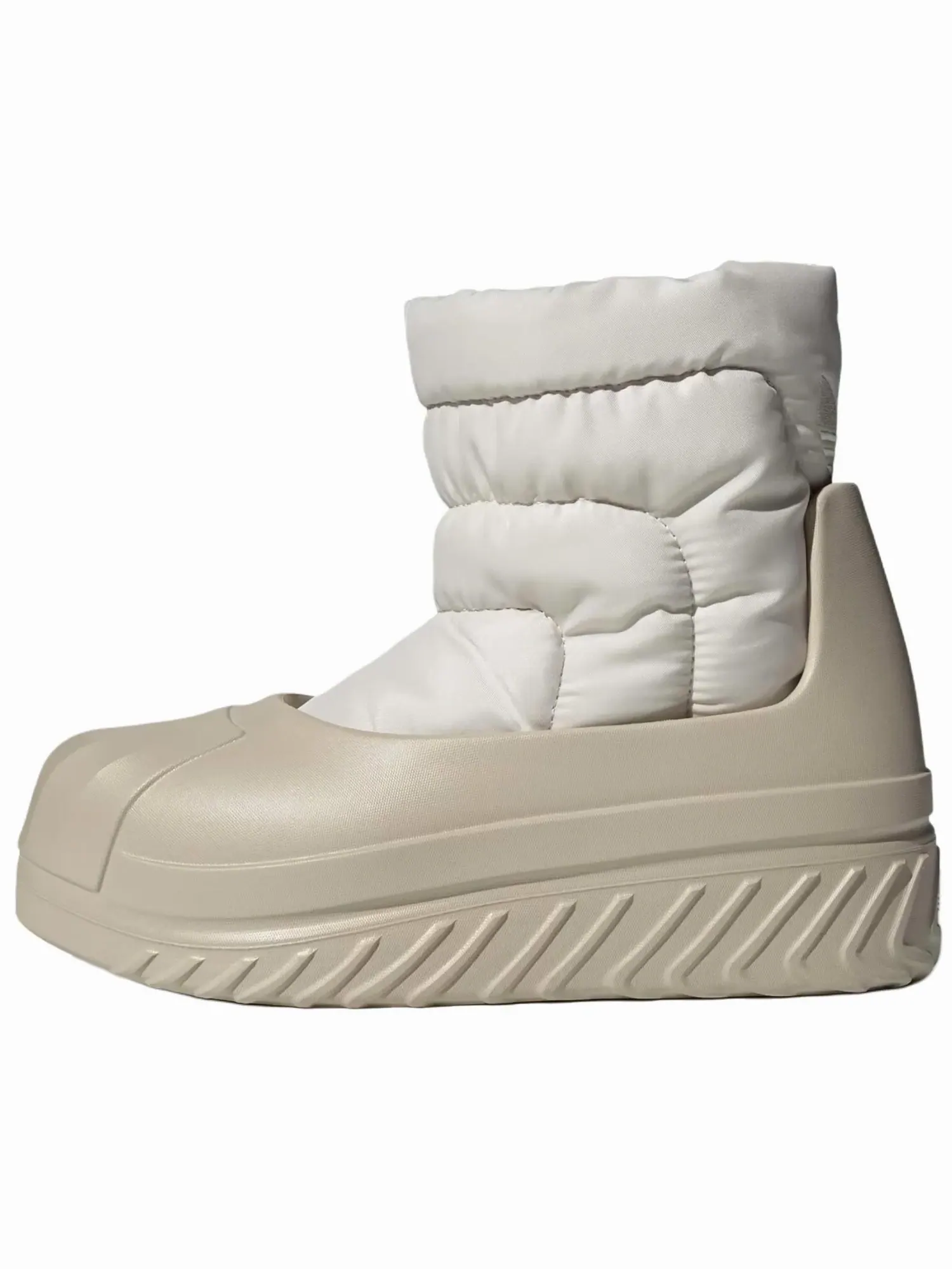 Женские ботинки Adidas adiFOM Superstar Winter Boot — изображение 2 из 5, бежевый