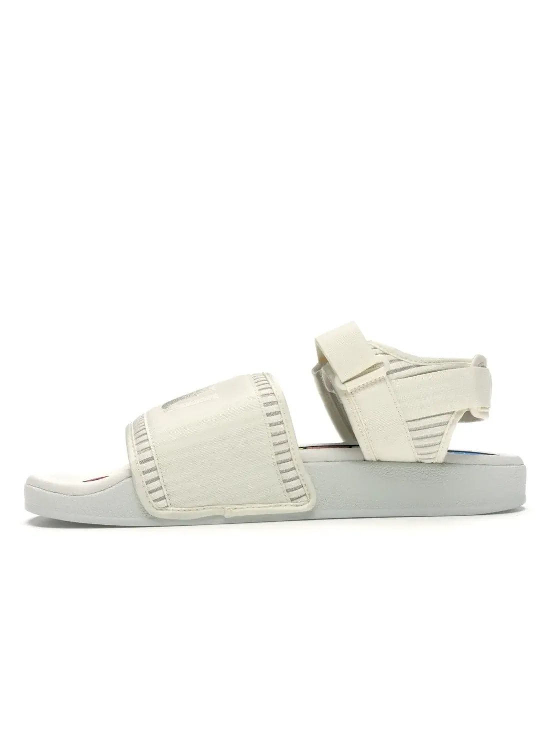 Мужские сандалии с каблуком-ремнем Adidas Adilette 2 Pharrell Cream — изображение 3 из 4