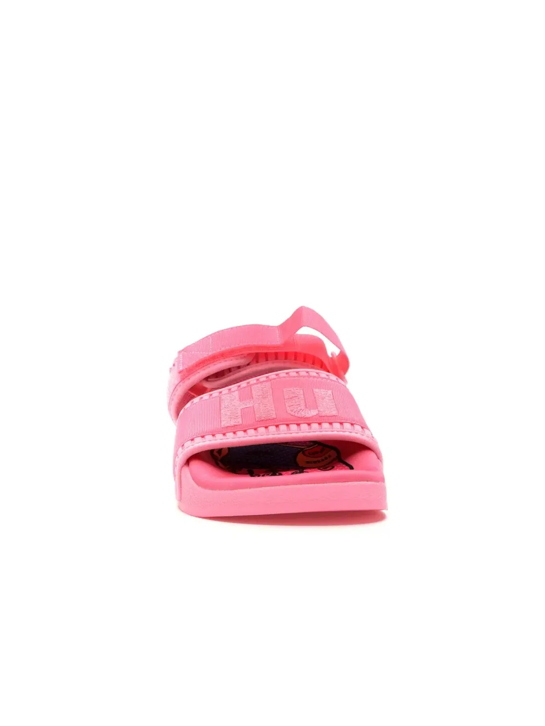 Мужские шлепанцы с регулируемым ремешком Pharrell Pink Adidas, Hyper Pop — изображение 2 из 4