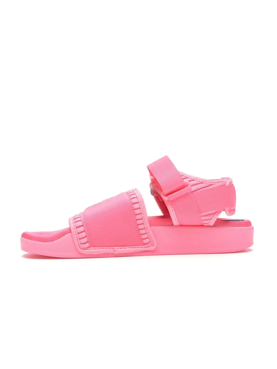 Мужские шлепанцы с регулируемым ремешком Pharrell Pink Adidas, Hyper Pop — изображение 3 из 4