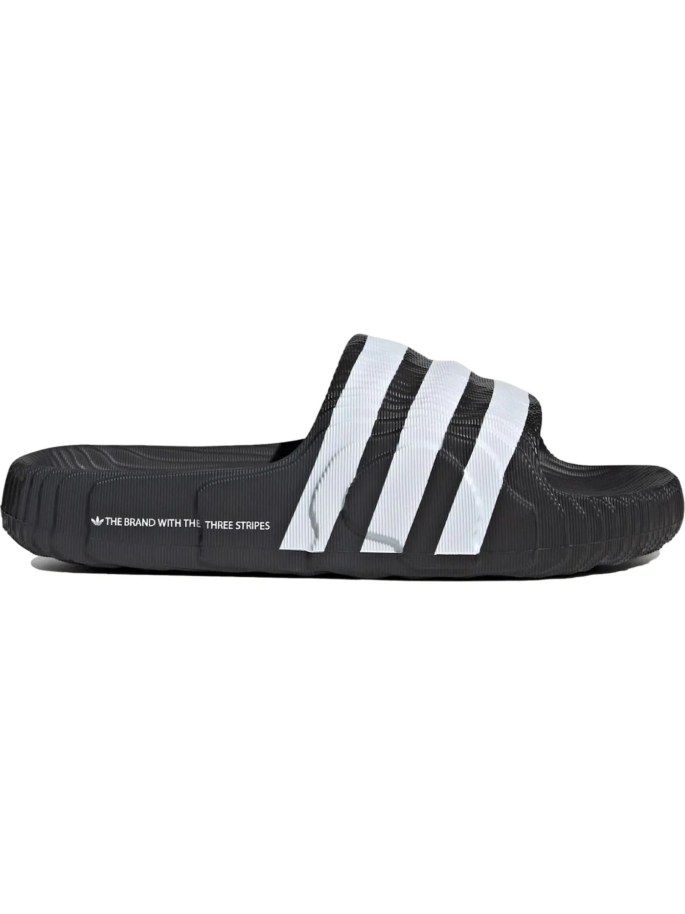 Мужские шлепанцы с ремешком Adilette 22 Adidas — изображение 1 из 1, черный/черный/белый