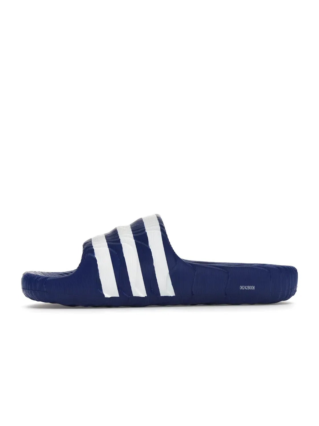 Мужские сандалии-слайды с открытым носком Adilette 22 Adidas — изображение 3 из 4, синий/синий/белый