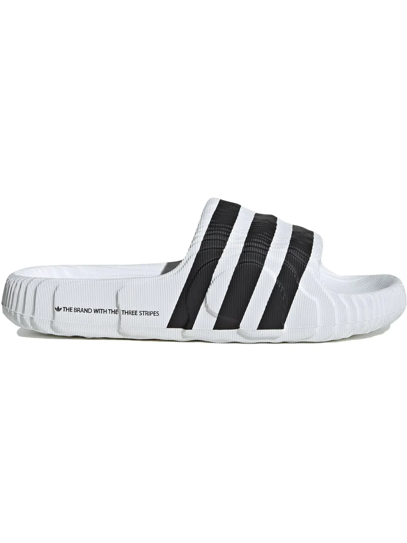 Мужские шлепанцы Adilette 22 Adidas — изображение 1 из 1, белый черный