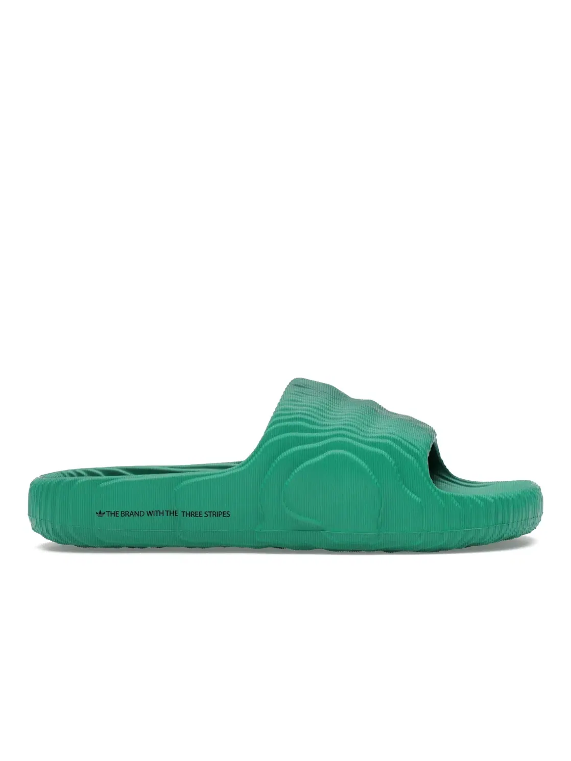 Мужские шлепанцы с ремешком Adidas Adilette 22 Slides — изображение 1 из 4, зеленый зеленый черный
